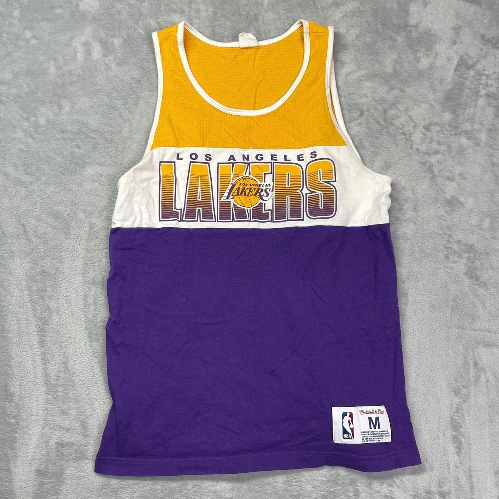 VTG Los Angeles Lakers Jersey Mens M Multi Mitchell & Ness NBA Basketball Sports
